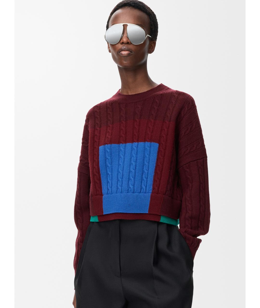 LOEWE Мульти шерстяной джемпер / свитер, фото 3