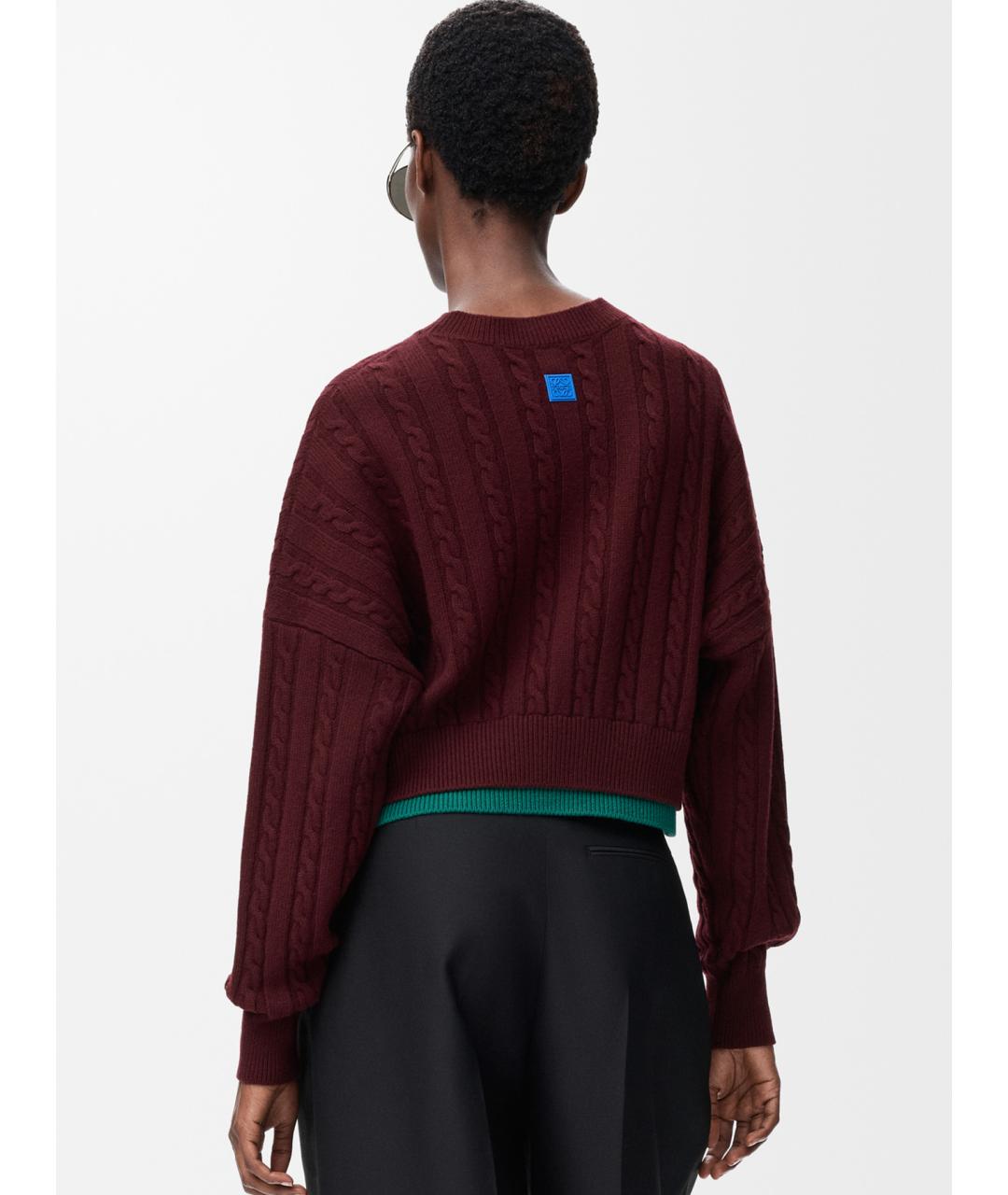 LOEWE Мульти шерстяной джемпер / свитер, фото 4