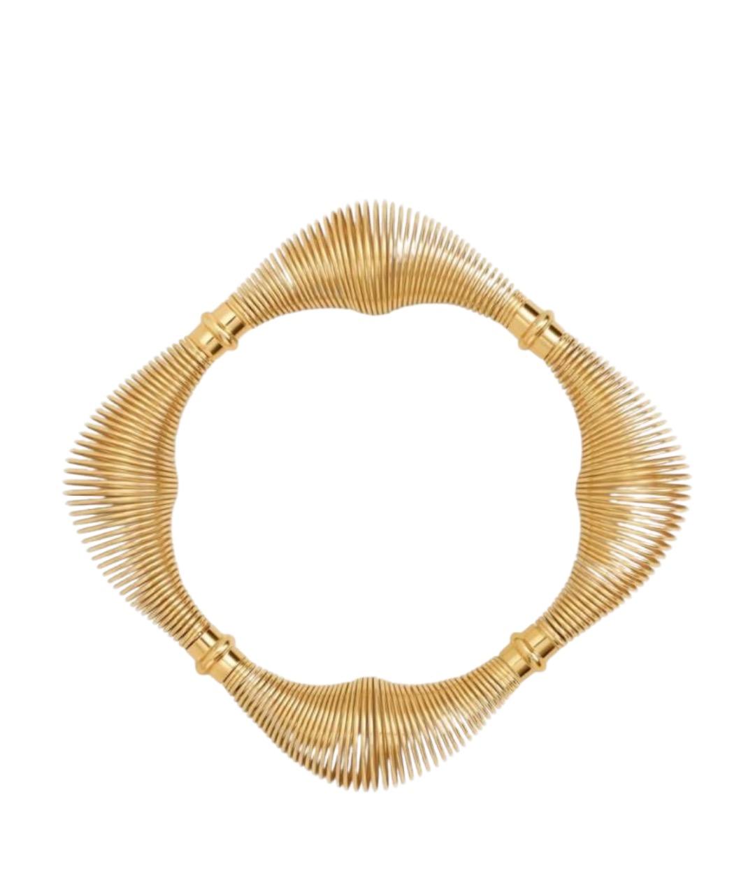 ALAIA Золотое металлическое колье, фото 1