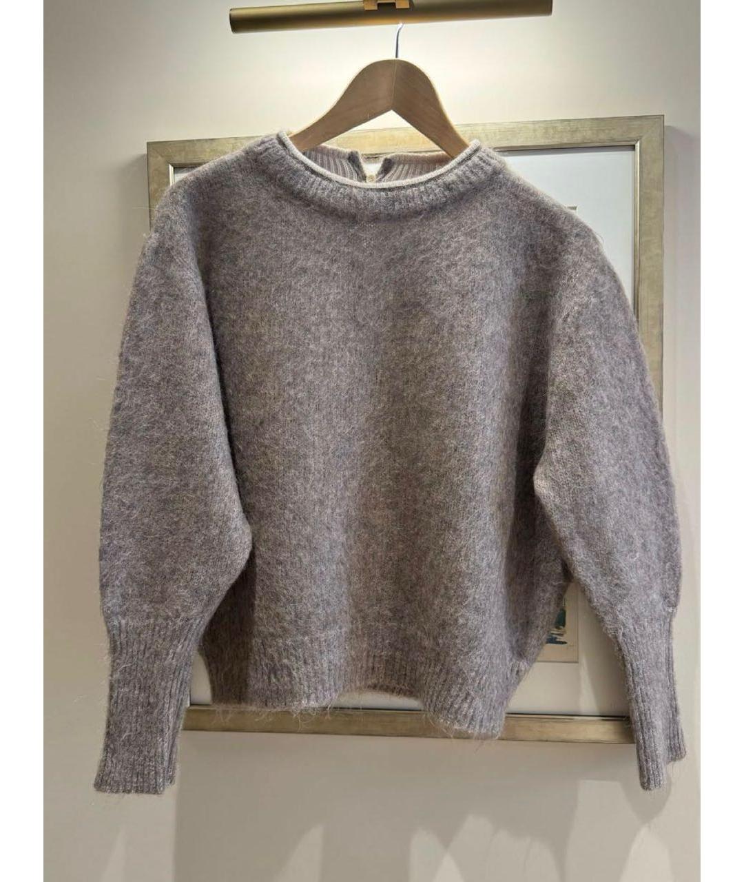 BRUNELLO CUCINELLI Бежевый шерстяной джемпер / свитер, фото 7