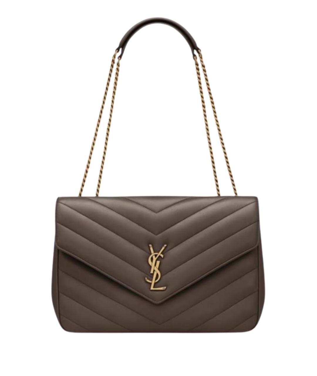 SAINT LAURENT Кожаная сумка через плечо, фото 1
