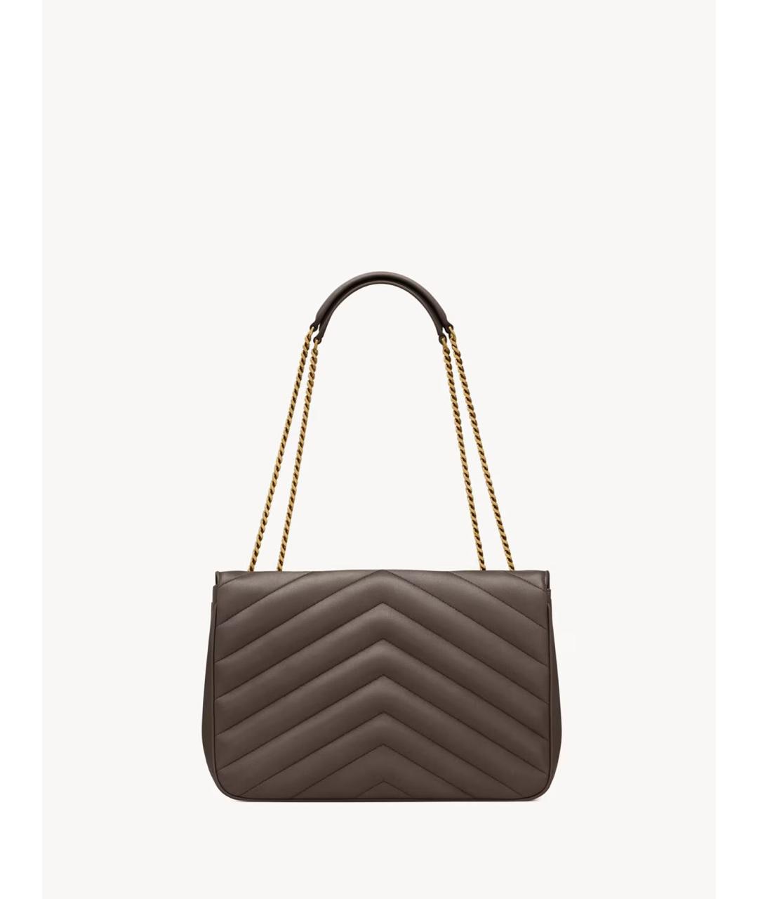 SAINT LAURENT Кожаная сумка через плечо, фото 4