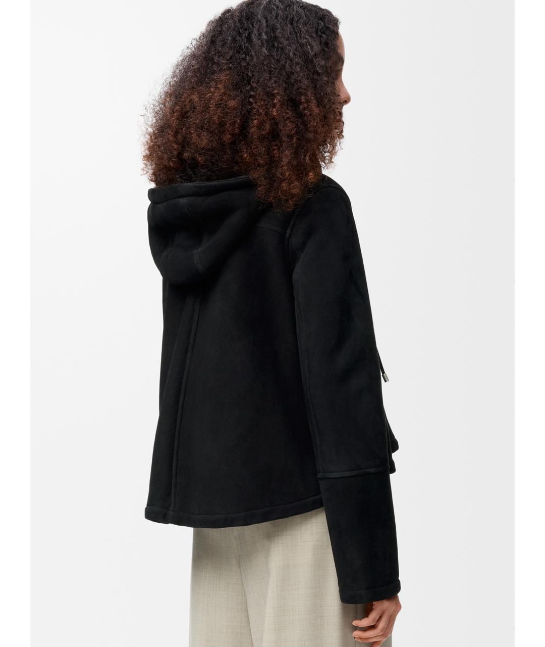 LOEWE Черная шерстяная куртка, фото 3