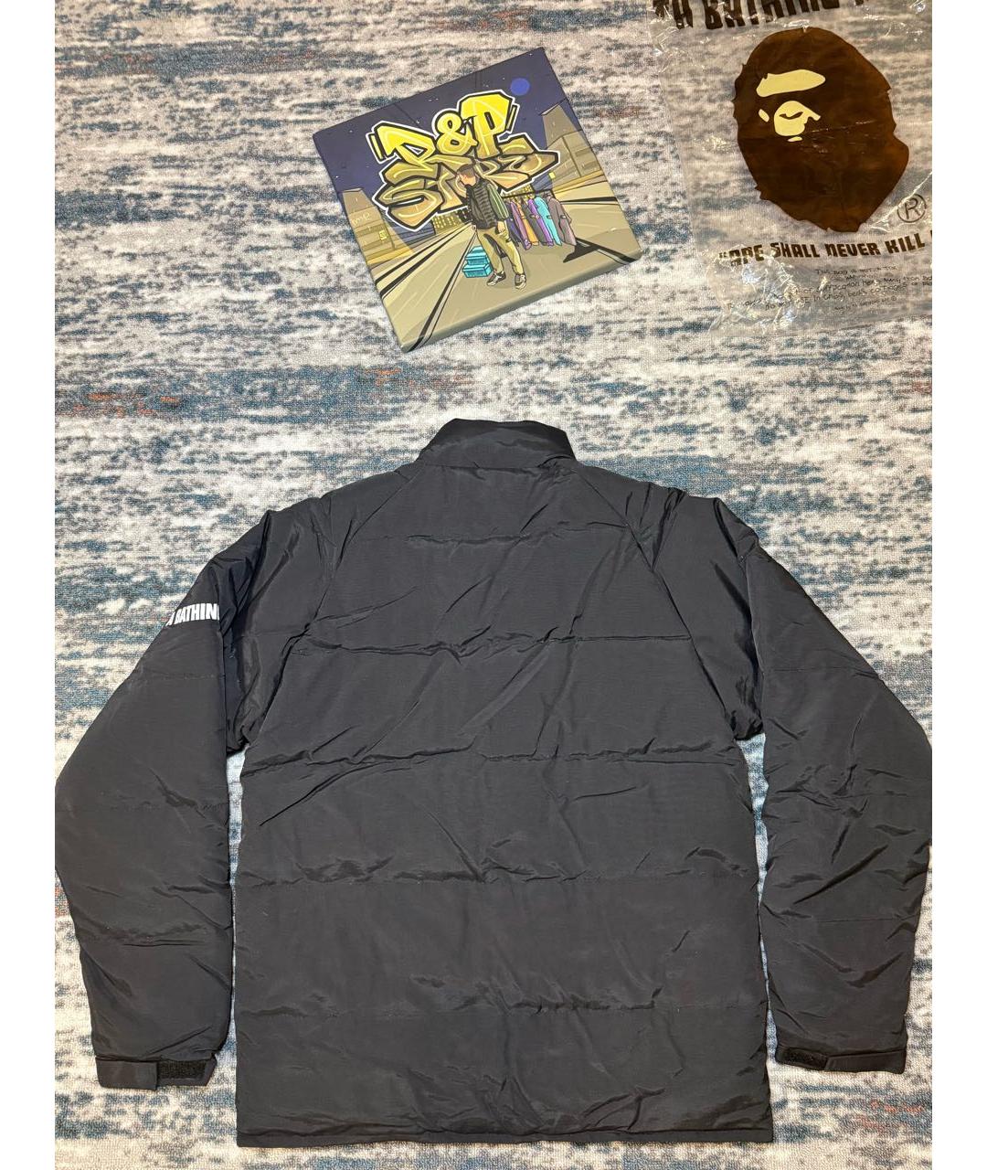 BAPE Черный пуховик, фото 2