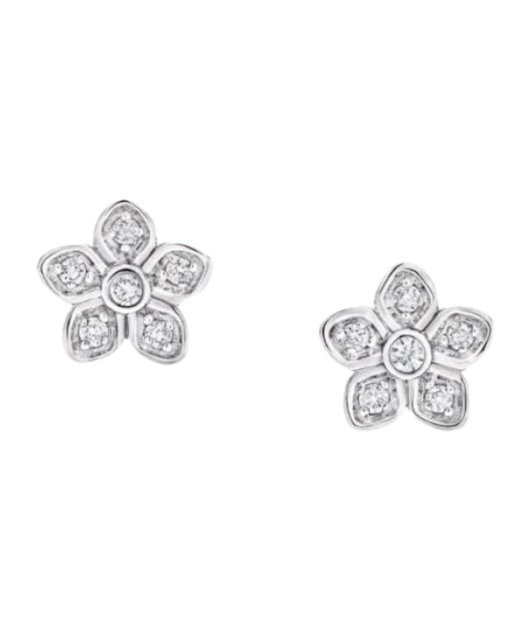 GRAFF Серебряные серьги из белого золота, фото 1