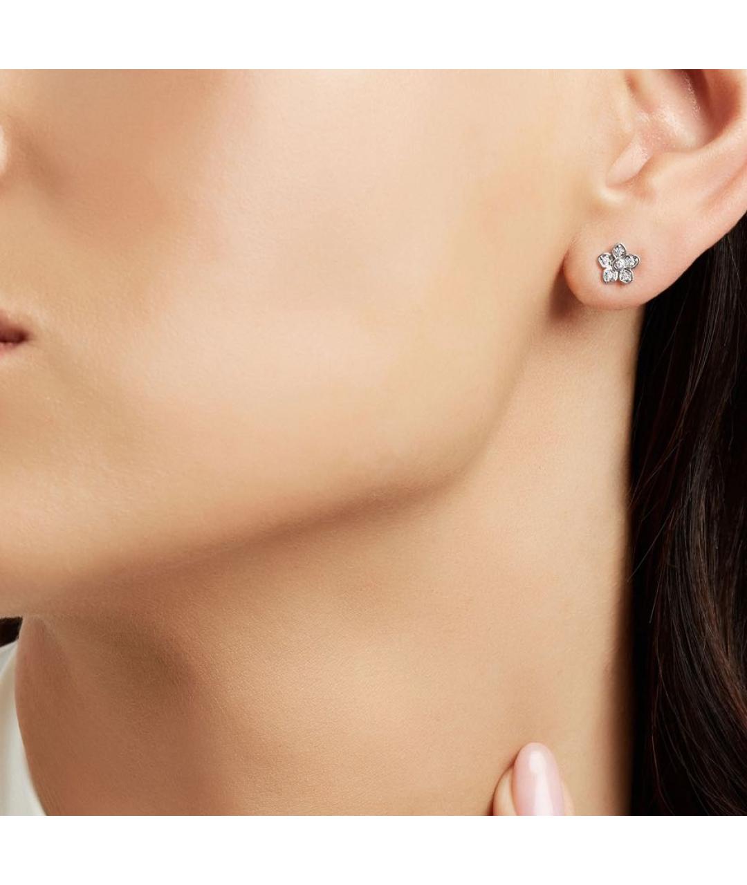 GRAFF Серебряные серьги из белого золота, фото 3