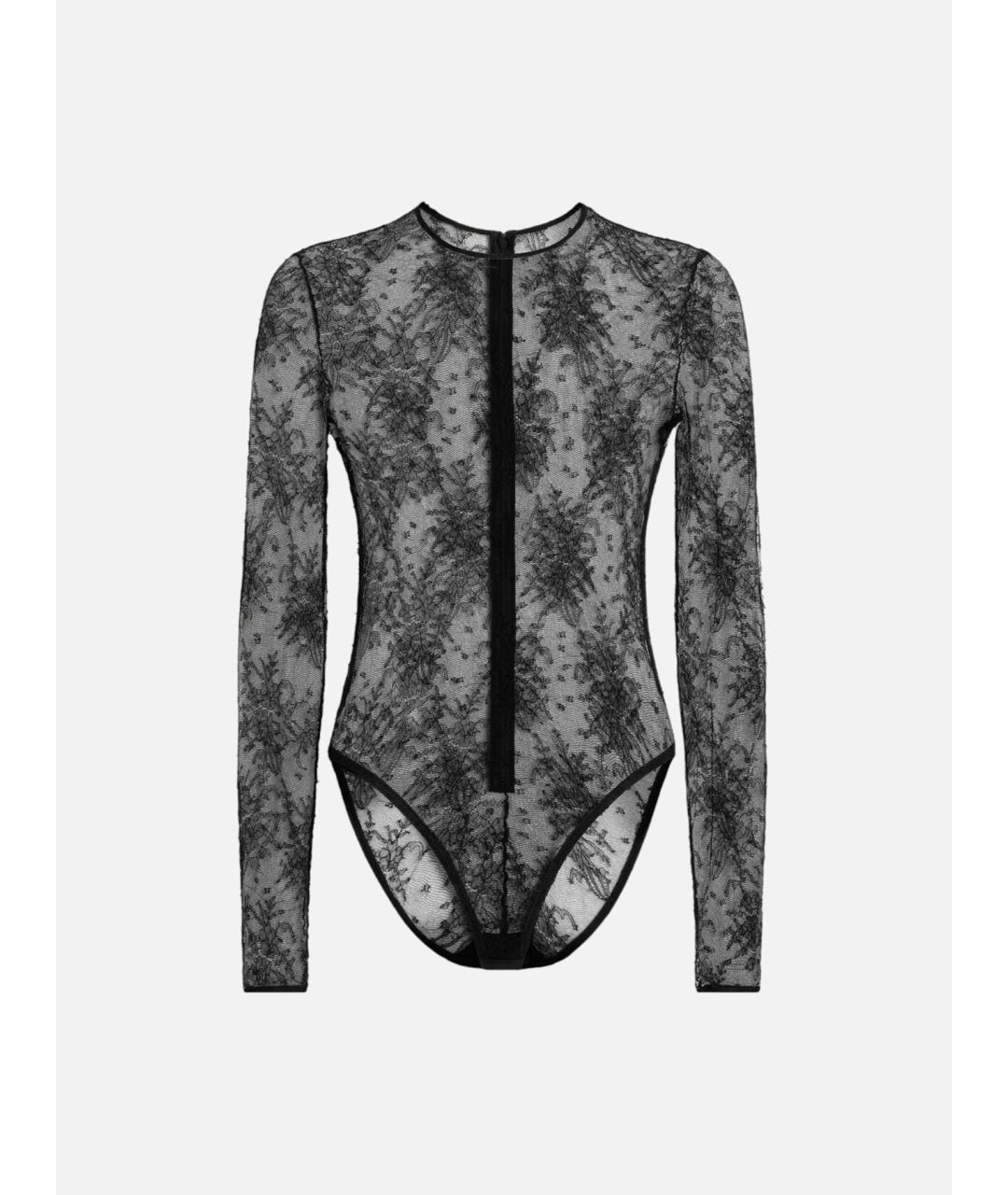 DOLCE&GABBANA Черная полиамидовая блузы, фото 5