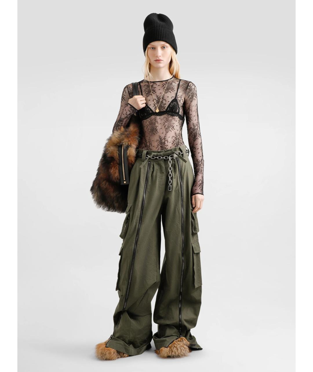 DOLCE&GABBANA Черная полиамидовая блузы, фото 2