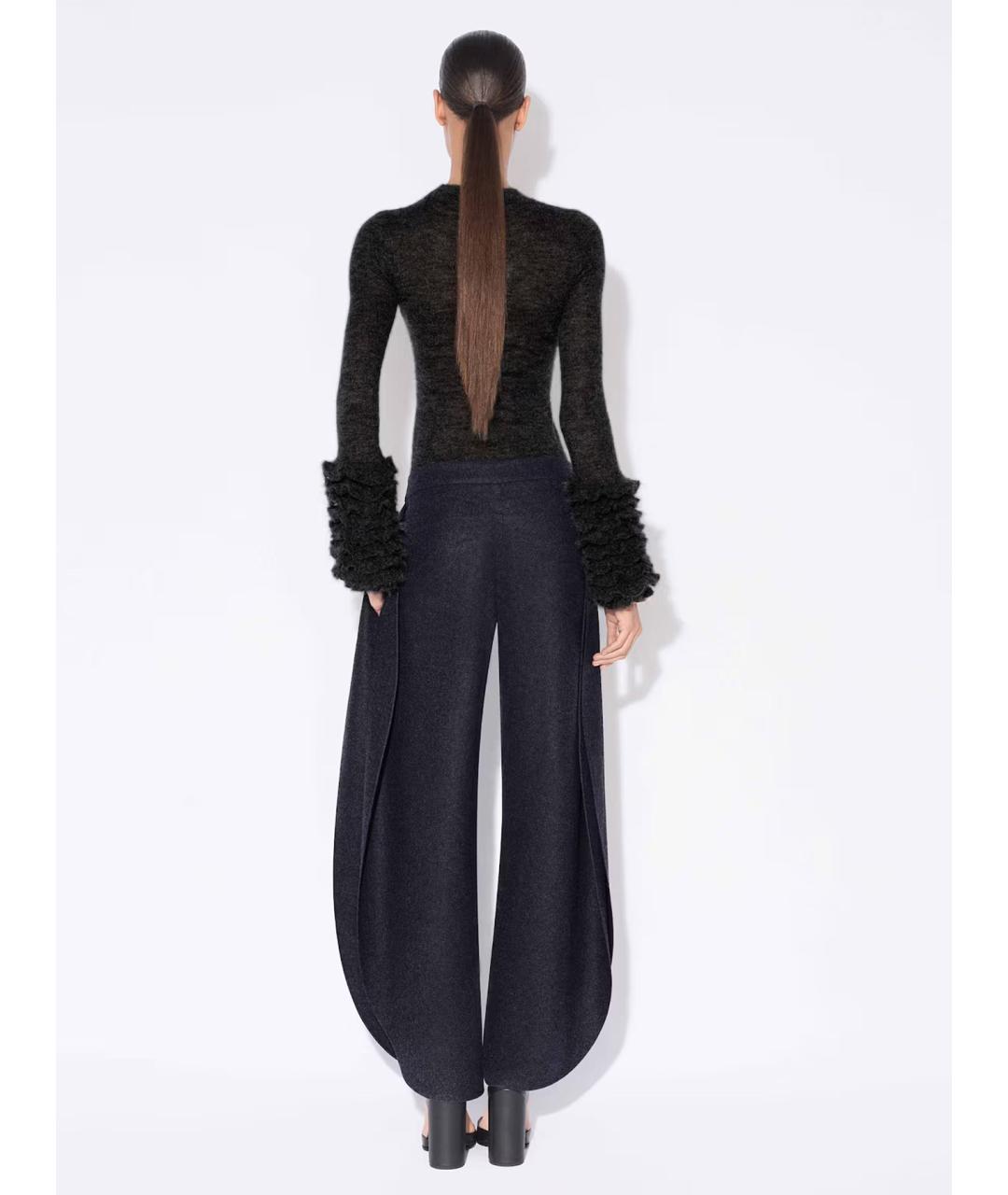 ALAIA Черный шерстяной джемпер / свитер, фото 3