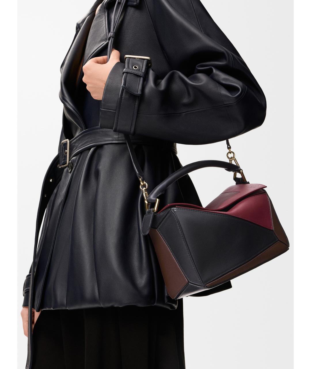 LOEWE Мульти кожаная сумка с короткими ручками, фото 2