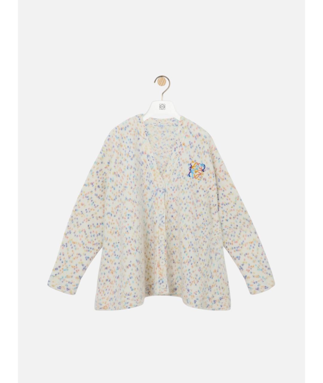 LOEWE Мульти шерстяной кардиган, фото 4