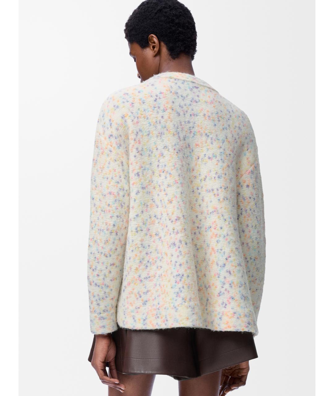 LOEWE Мульти шерстяной кардиган, фото 3