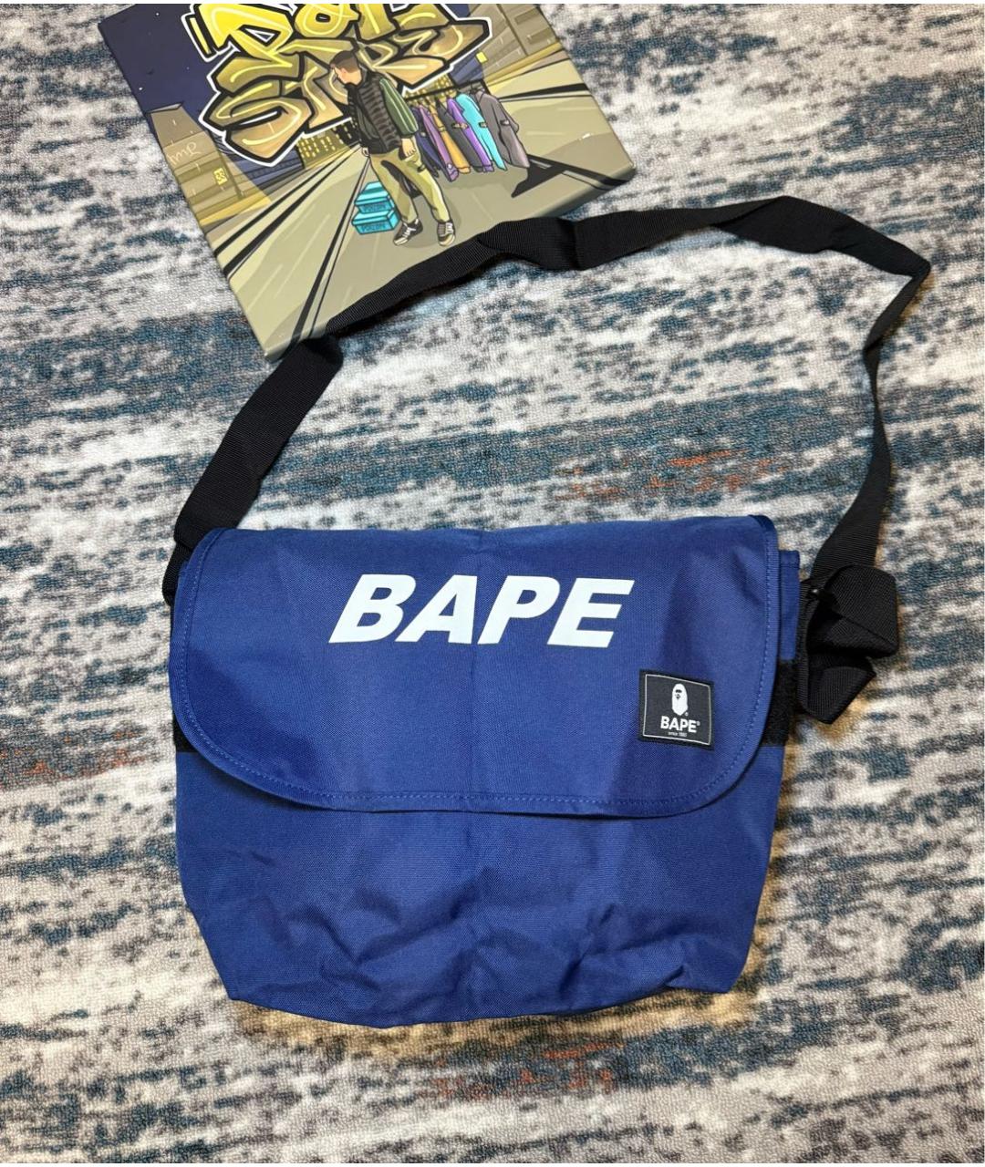 BAPE Синяя сумка на плечо, фото 1