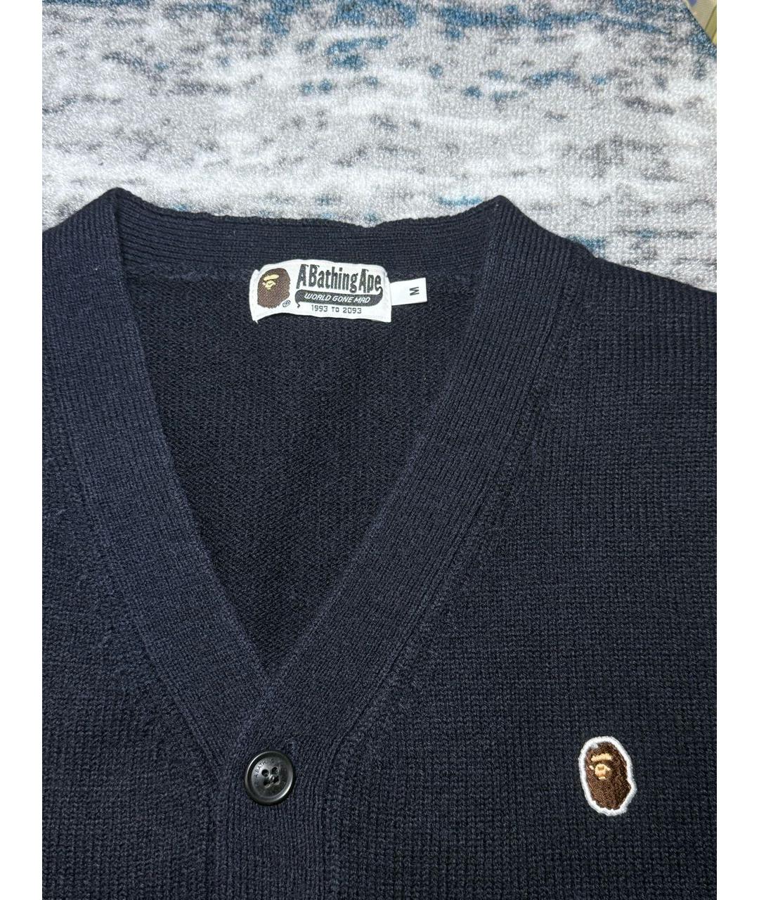 BAPE Черный шерстяной джемпер / свитер, фото 3