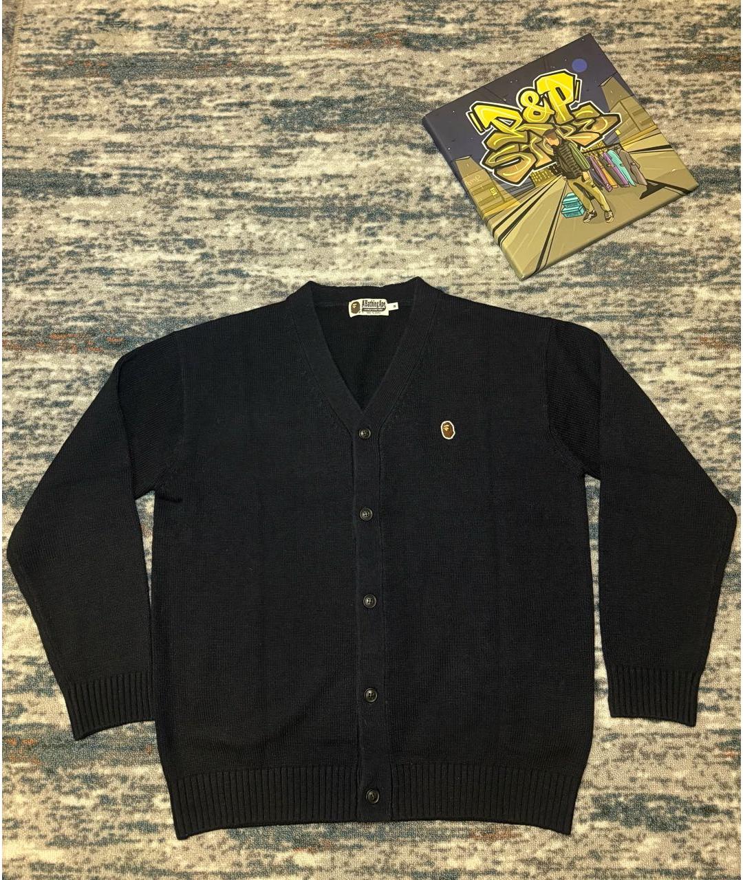 BAPE Черный шерстяной джемпер / свитер, фото 1