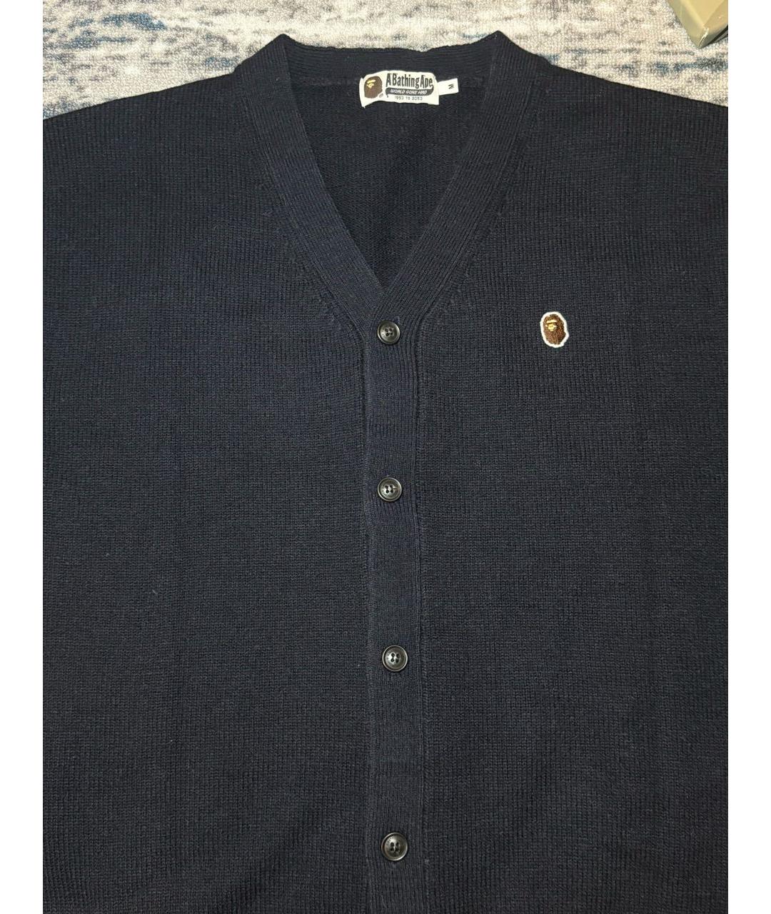 BAPE Черный шерстяной джемпер / свитер, фото 5