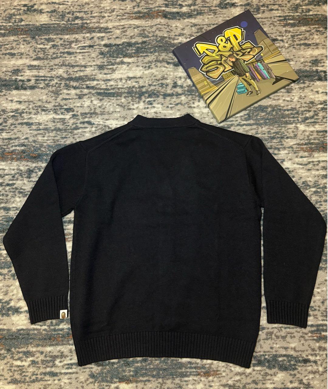 BAPE Черный шерстяной джемпер / свитер, фото 2