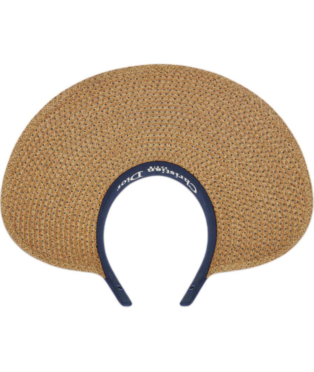 CHRISTIAN DIOR Бежевая шляпа, фото 6