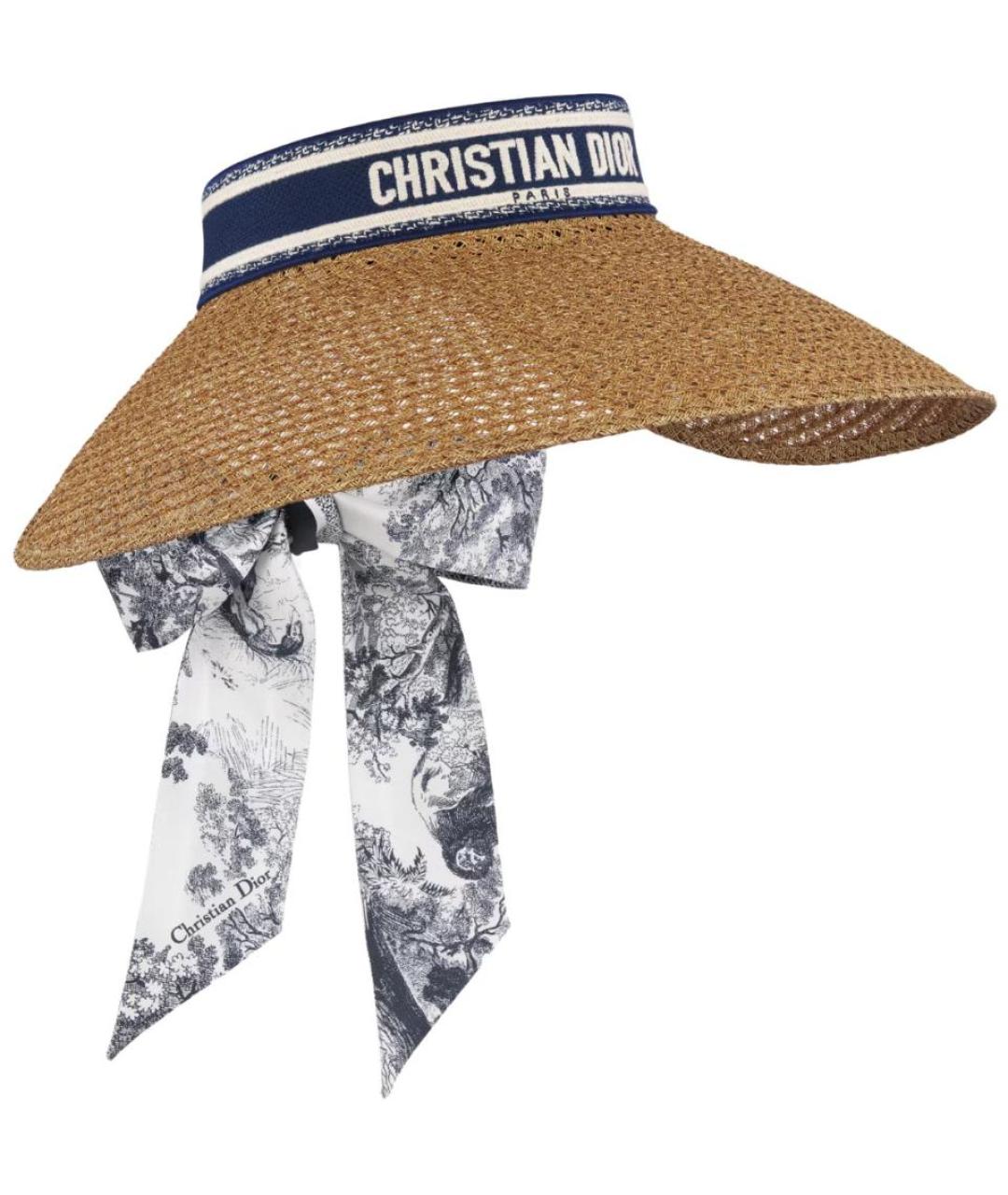 CHRISTIAN DIOR Бежевая шляпа, фото 3