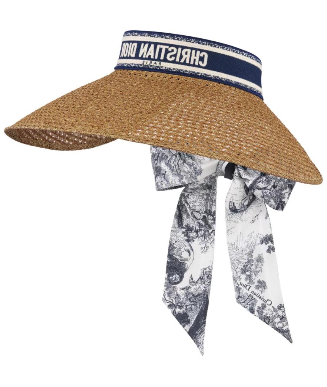 CHRISTIAN DIOR Бежевая шляпа, фото 1