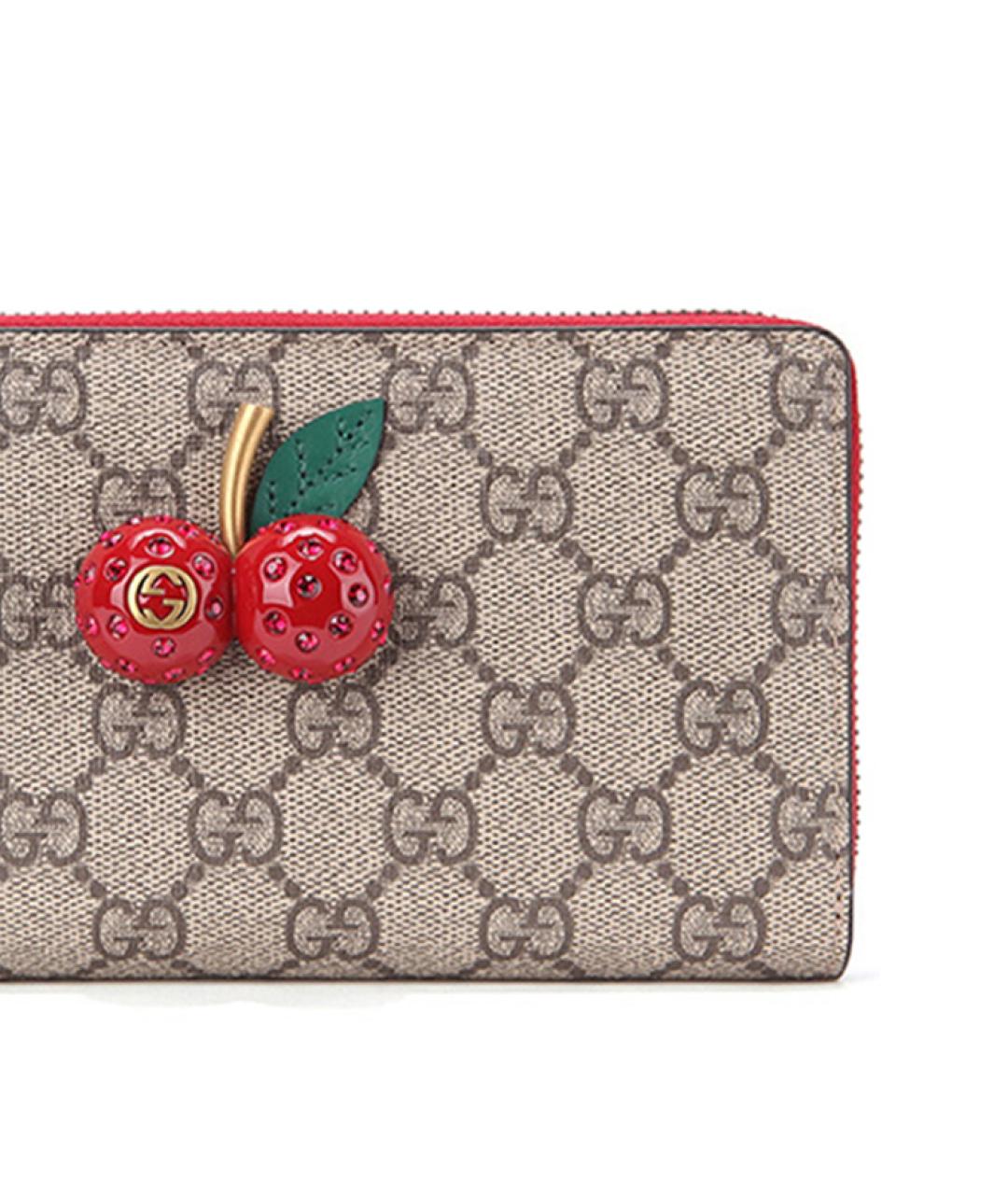 GUCCI Бежевый кошелек, фото 4