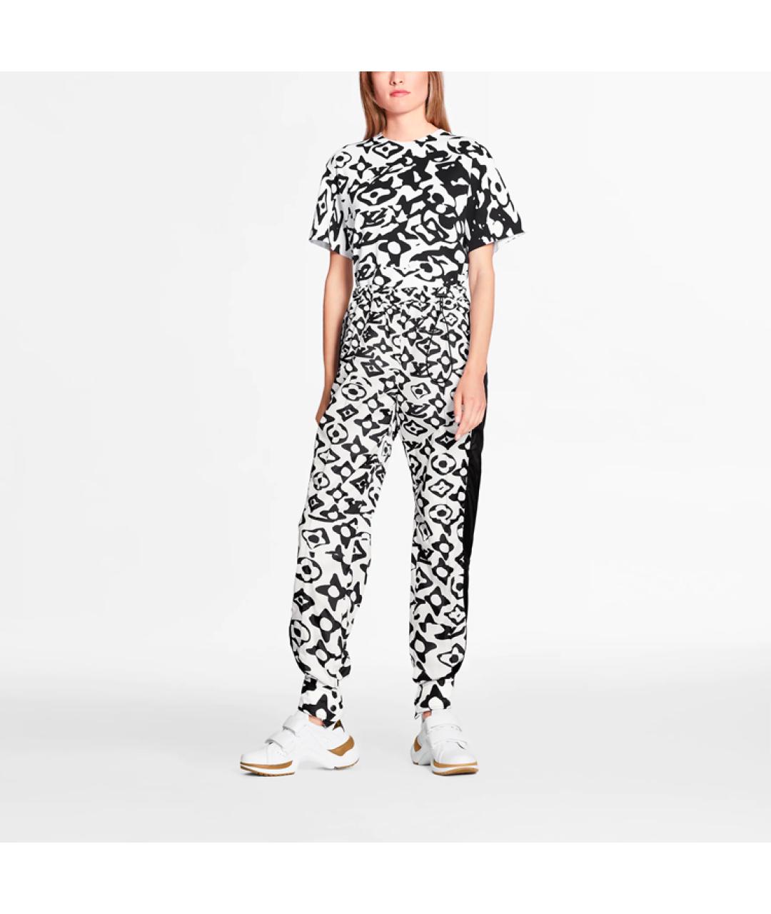 LOUIS VUITTON Мульти хлопковая футболка, фото 2