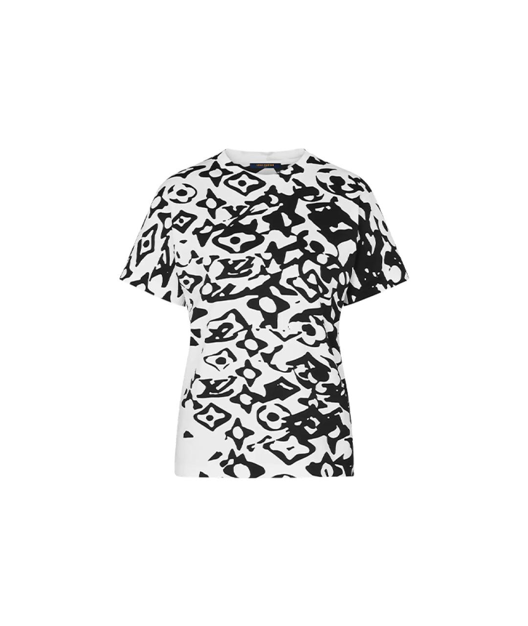 LOUIS VUITTON Мульти хлопковая футболка, фото 1