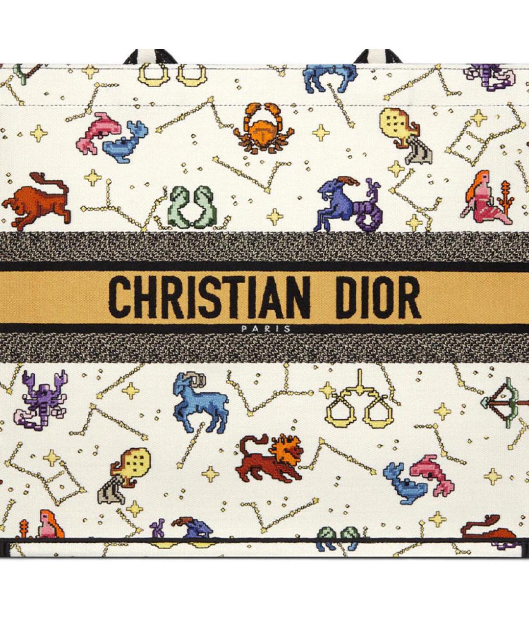 CHRISTIAN DIOR Бежевая сумка через плечо, фото 5