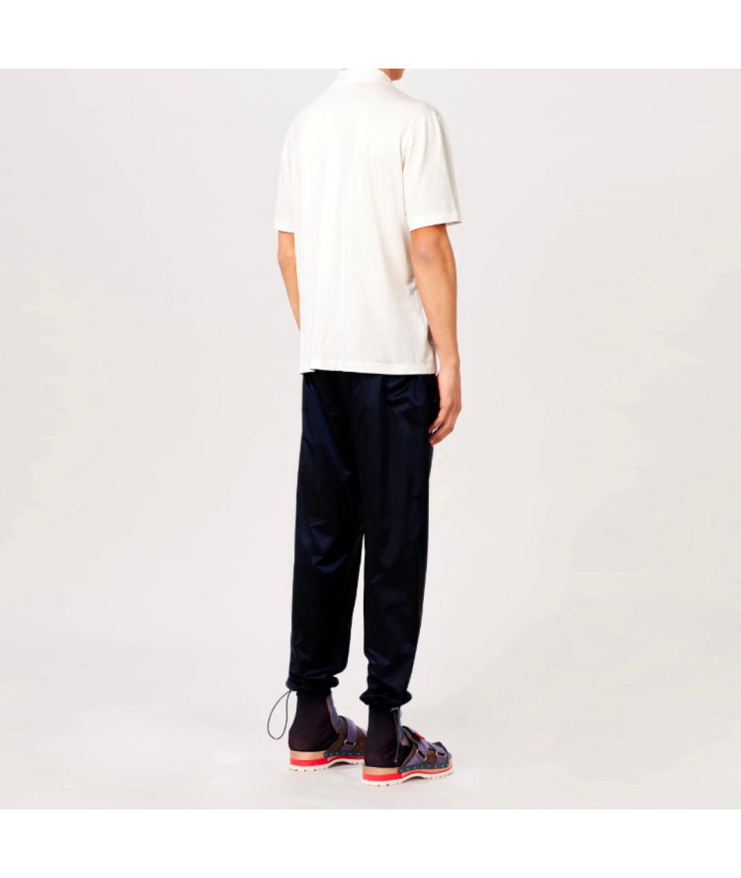 LOUIS VUITTON Белая хлопковая футболка, фото 3