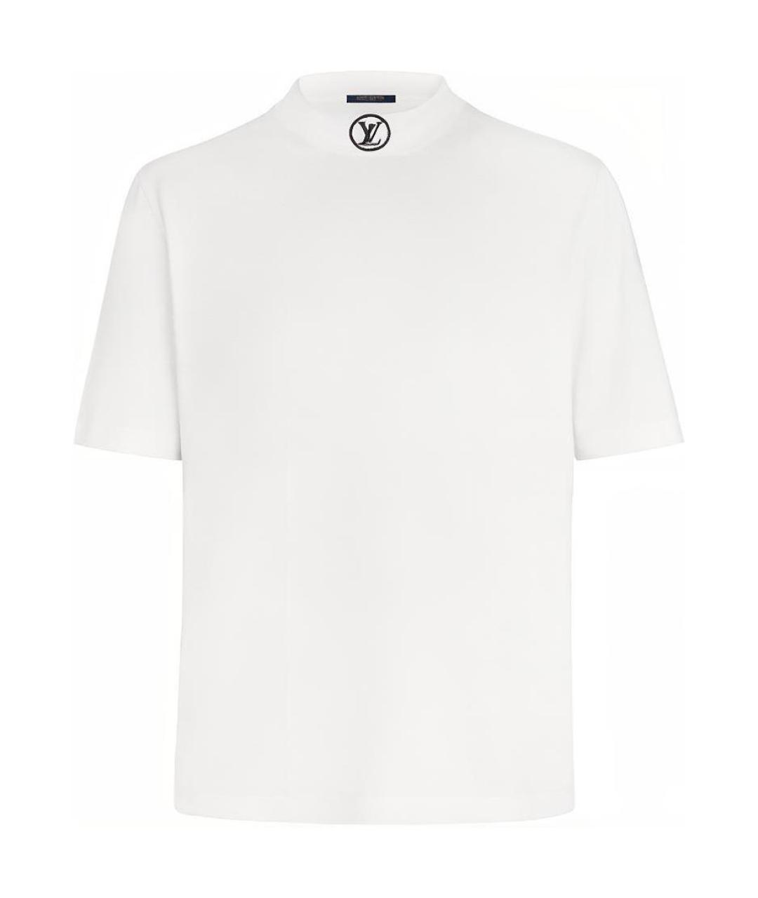 LOUIS VUITTON Белая хлопковая футболка, фото 1