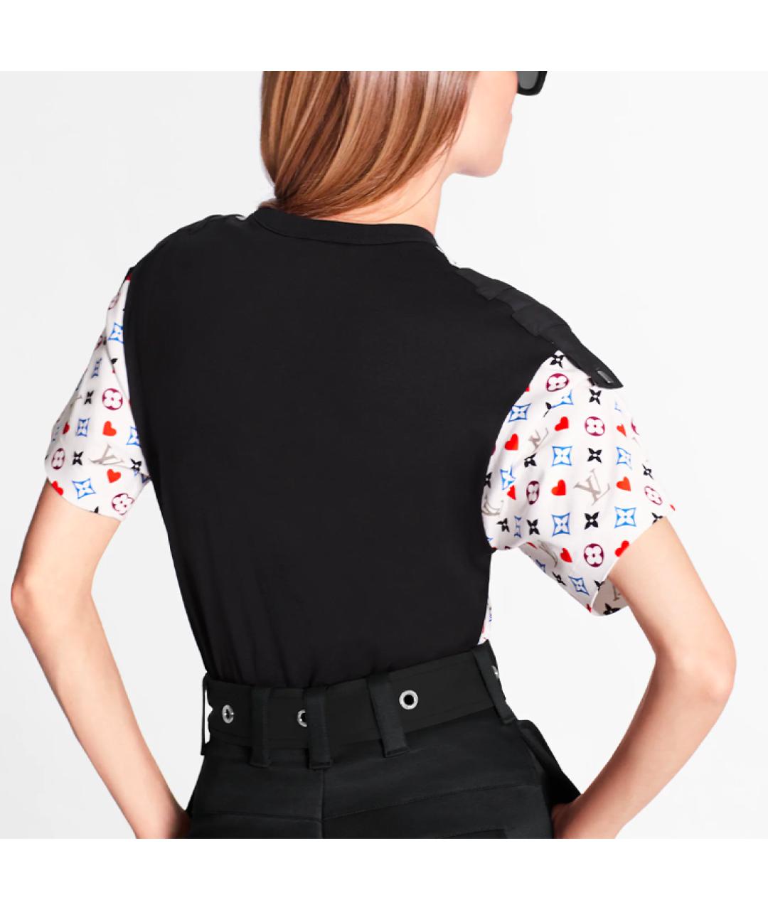 LOUIS VUITTON Белая хлопковая футболка, фото 2
