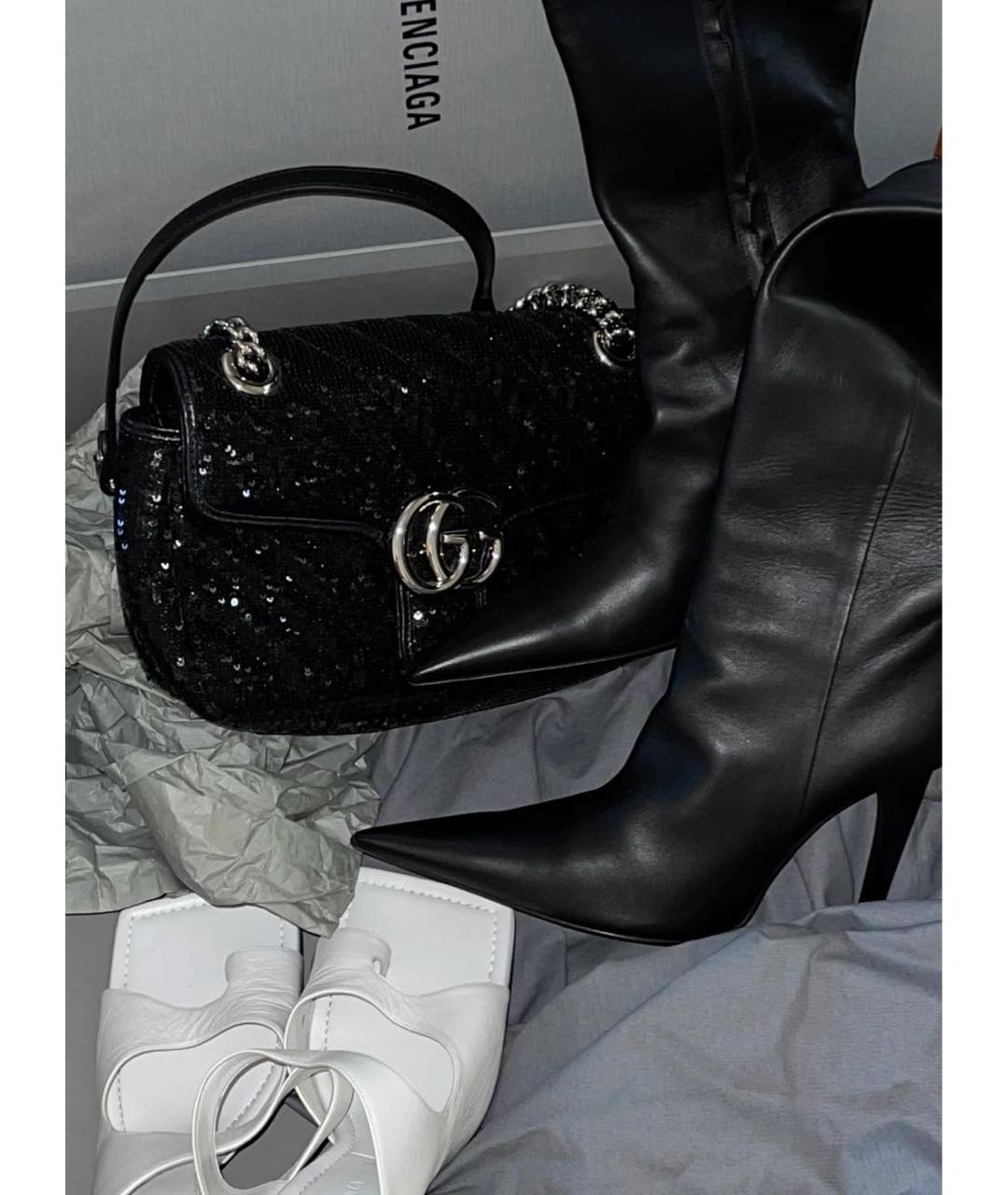 GUCCI Черная сумка через плечо, фото 4