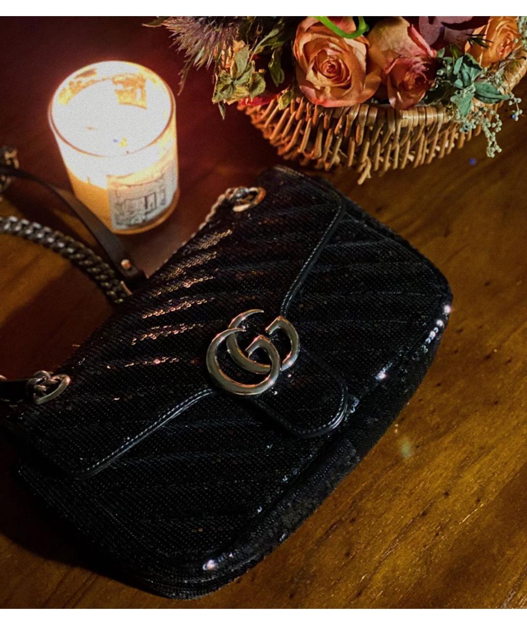 GUCCI Черная сумка через плечо, фото 3