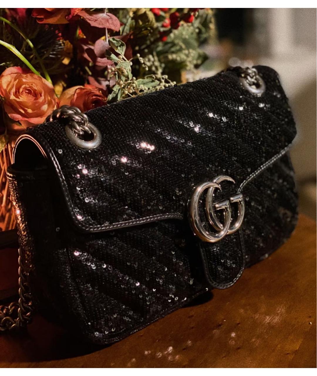 GUCCI Черная сумка через плечо, фото 2