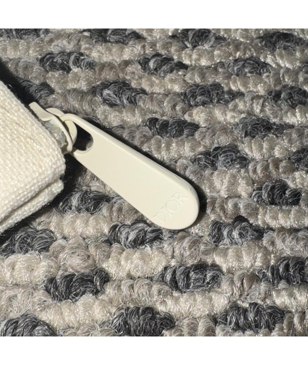 DIOR BEAUTY Бежевая тканевая косметичка, фото 4