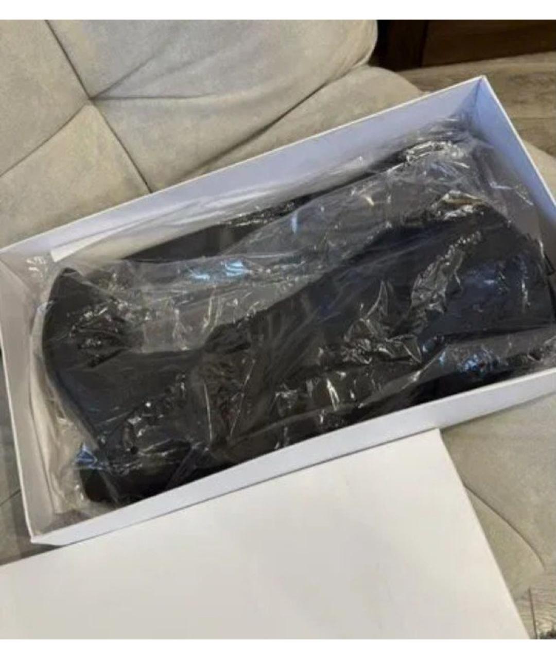 ISABEL MARANT Черные кожаные сапоги, фото 6