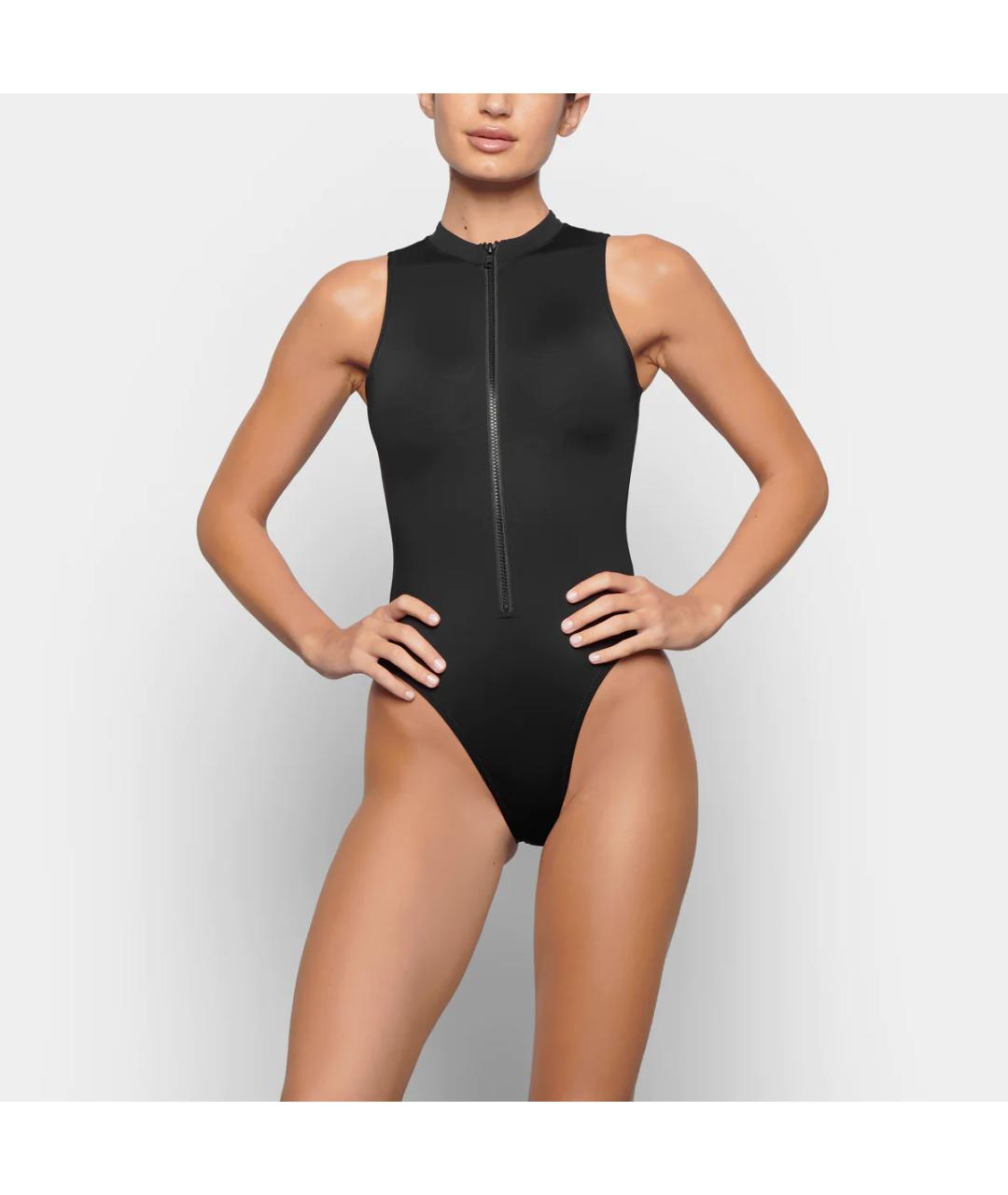 SKIMS Черный купальник, фото 2