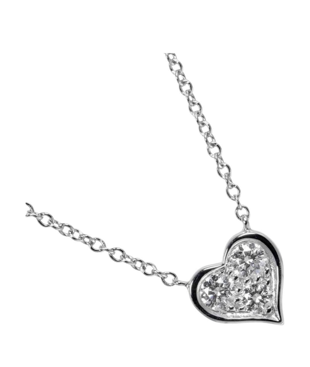 TIFFANY&CO Белое платиновое колье, фото 1