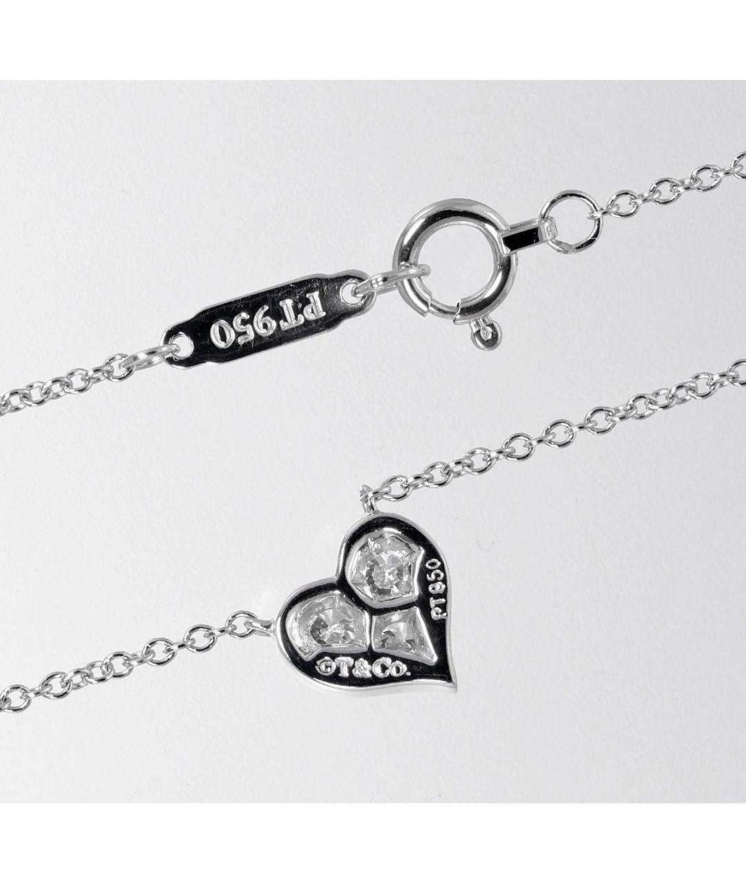 TIFFANY&CO Белое платиновое колье, фото 3