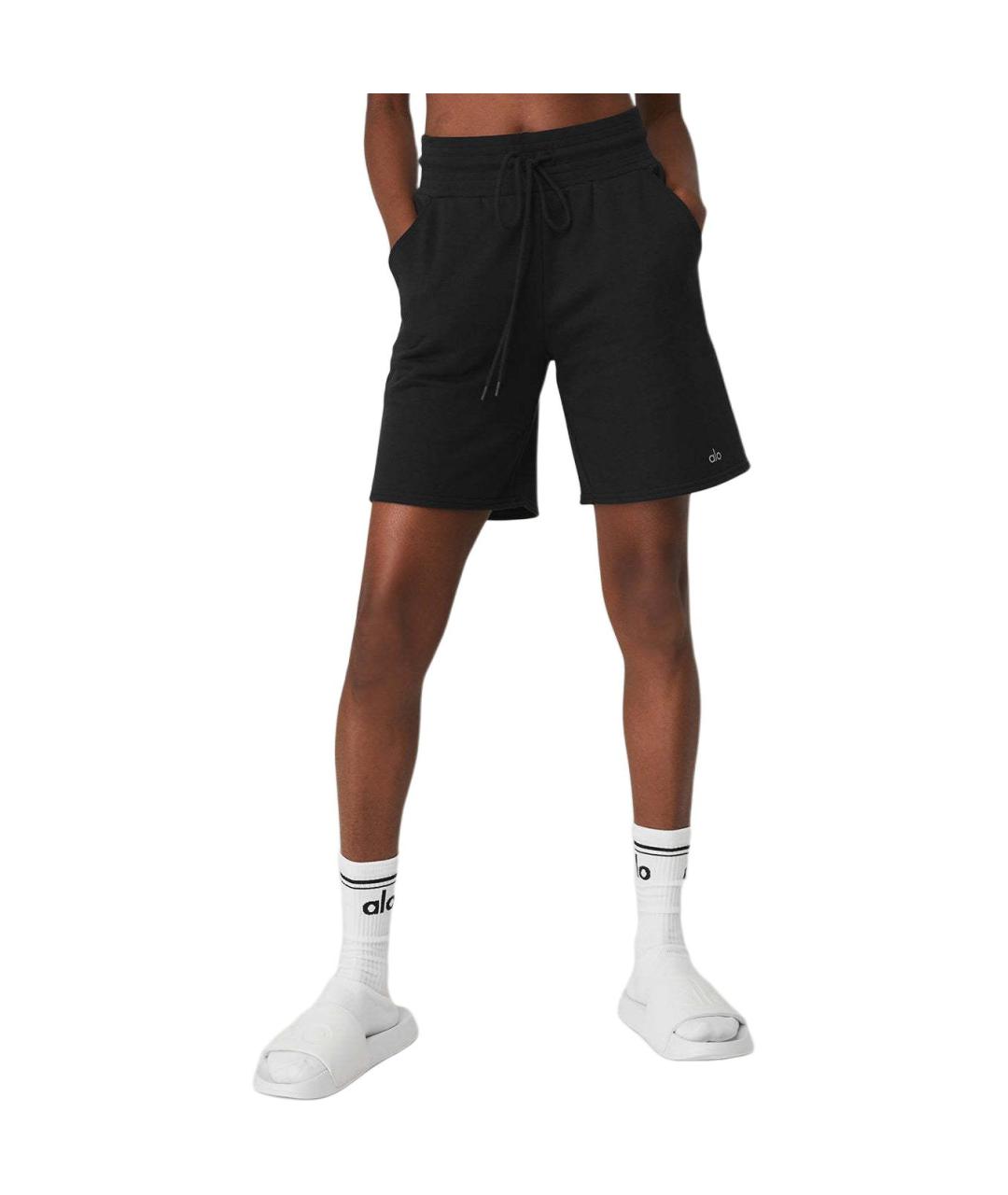 ALO YOGA Черные спортивные брюки и шорты, фото 3