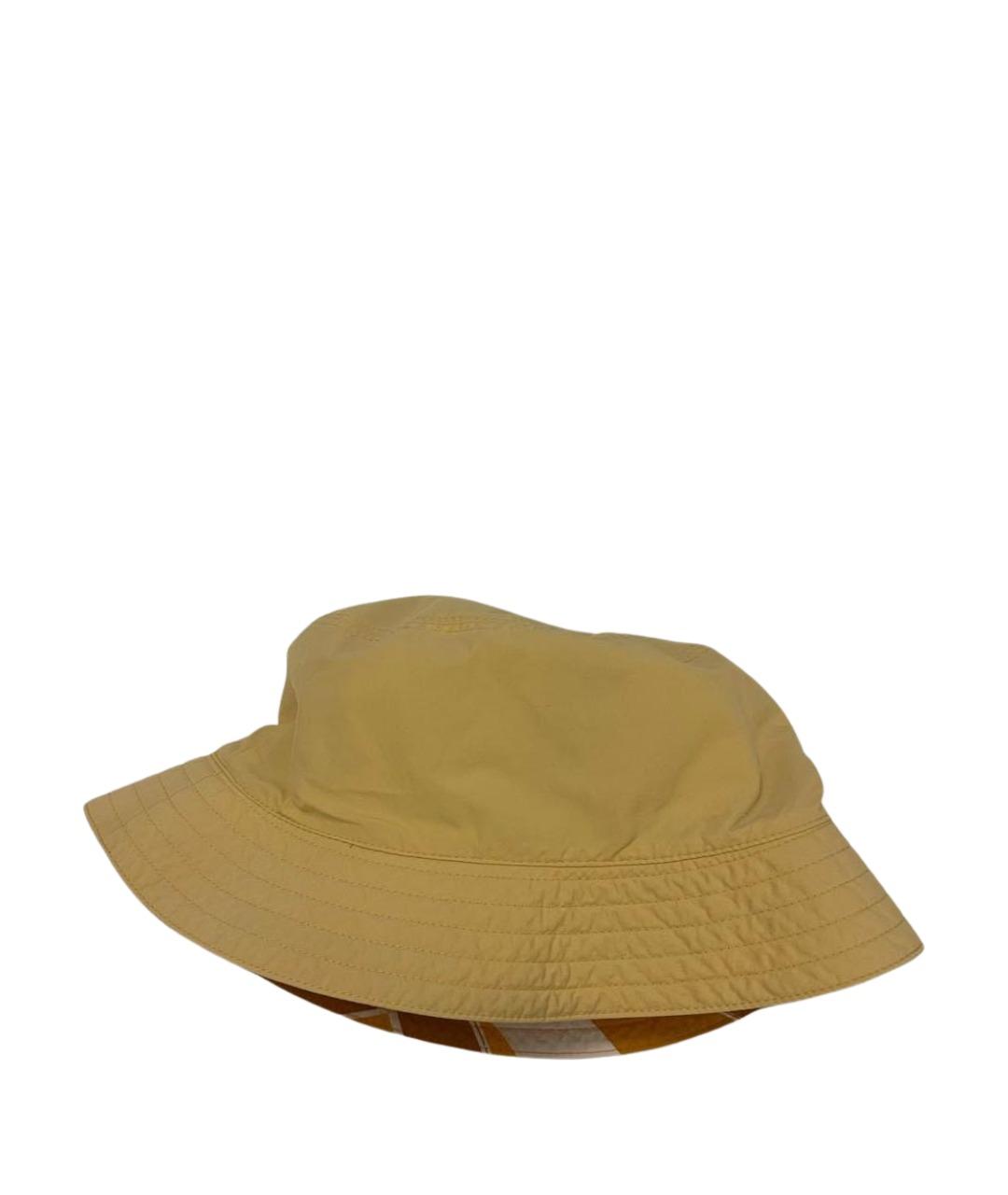 HERMES Желтая панама, фото 1
