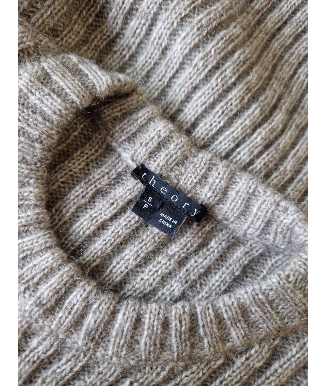 THEORY Бежевый полиамидовый джемпер / свитер, фото 3