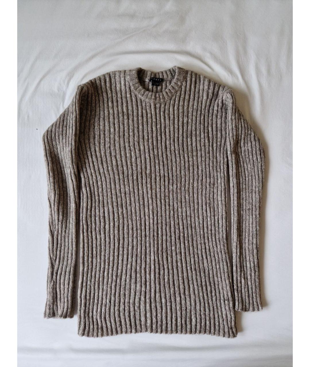 THEORY Бежевый полиамидовый джемпер / свитер, фото 7