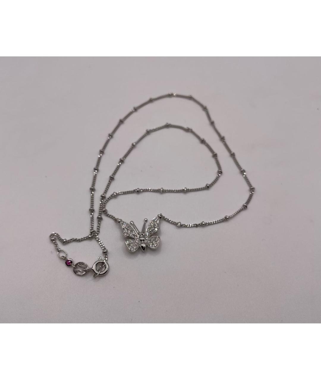 ROBERTO COIN Серебряное колье из белого золота, фото 4