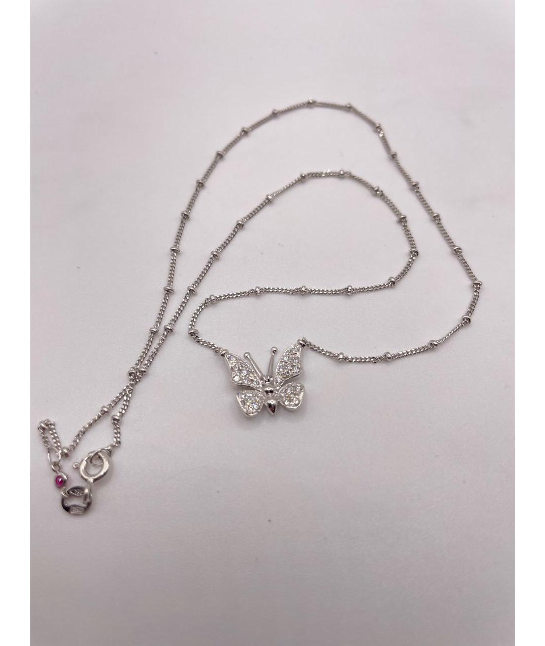 ROBERTO COIN Серебряное колье из белого золота, фото 2