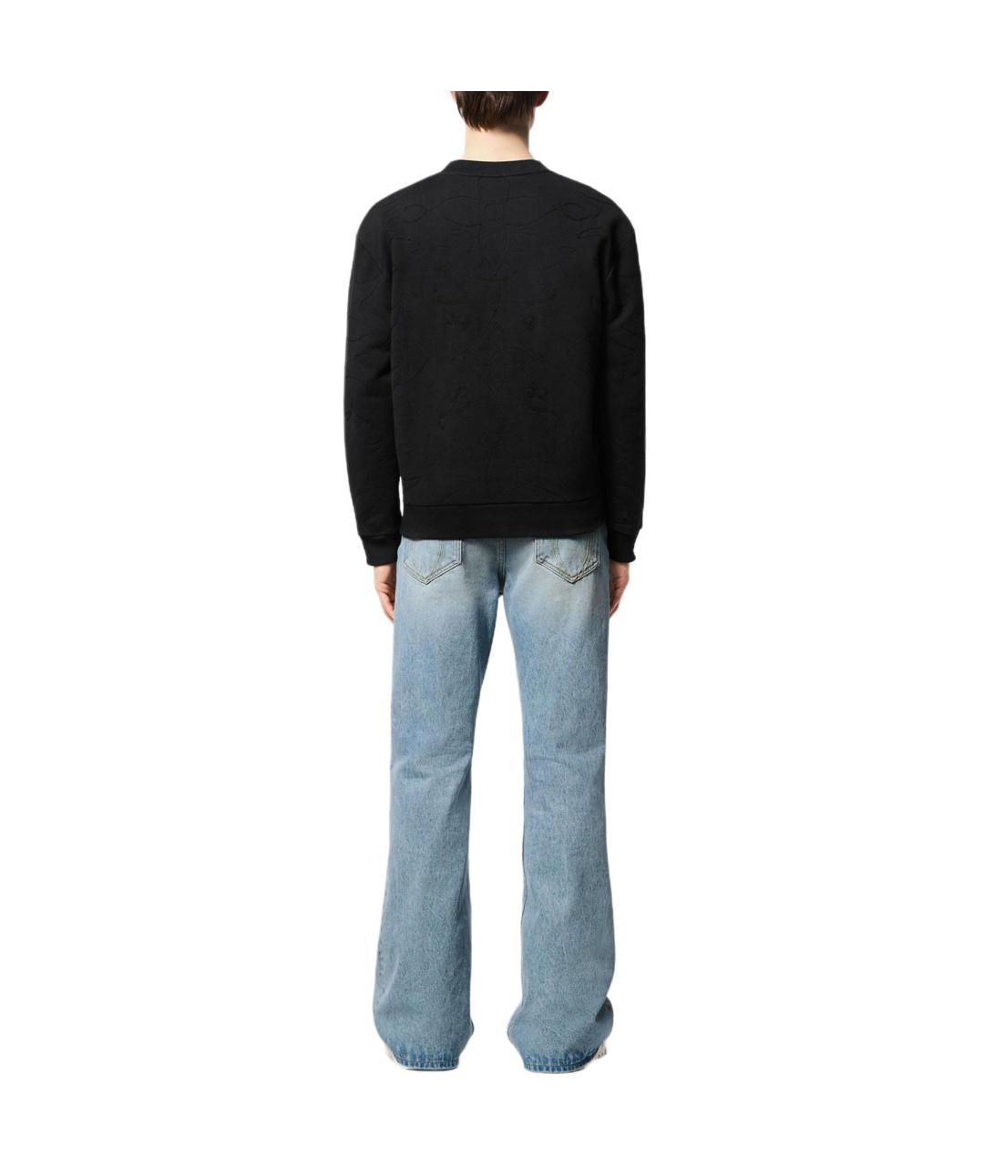 LOUIS VUITTON Черный хлопковый джемпер / свитер, фото 5