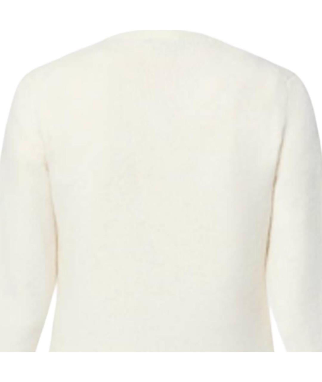 LOUIS VUITTON Белый шерстяной джемпер / свитер, фото 6