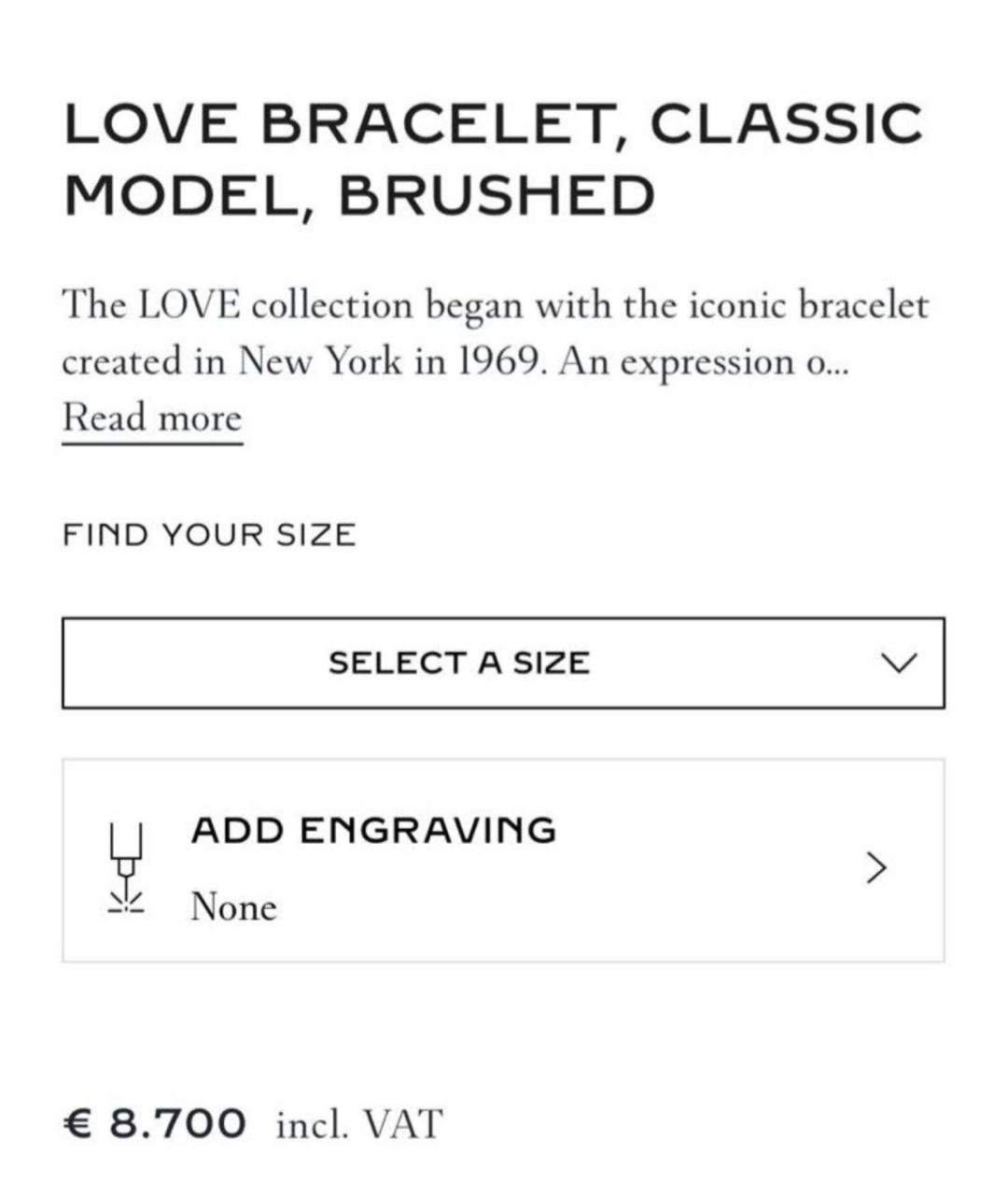 CARTIER Серебрянный платиновый браслет, фото 6