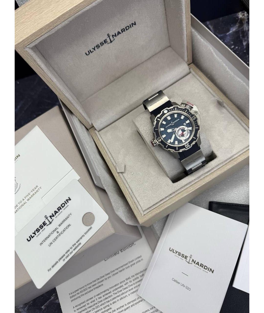 Ulysse Nardin Синие часы, фото 5