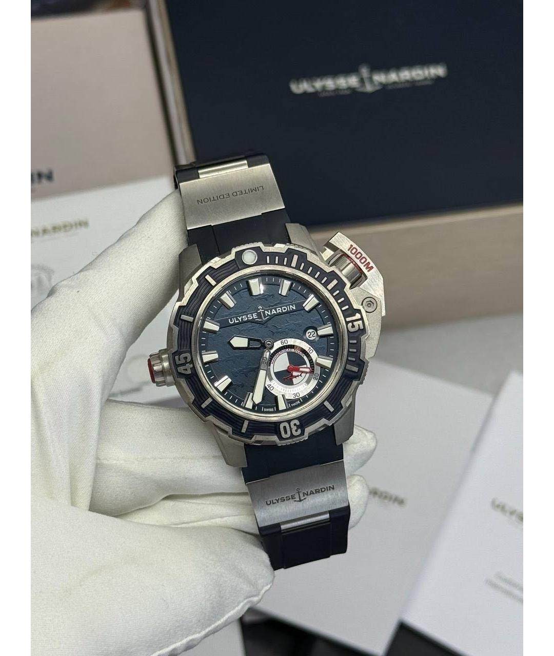 Ulysse Nardin Синие часы, фото 7